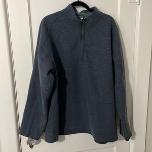 Eastern mountain sports wool quarter zip
